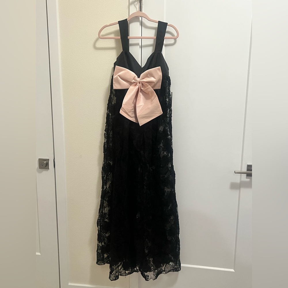 For Love And Lemons Leah Maxi Dress Size S Sheer Lace NWT - Picture 4 of 10